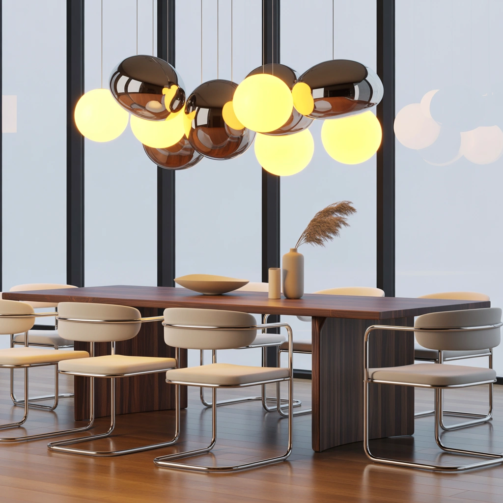 Upgrade Your Dining Area With Chrome Dining Chairs
