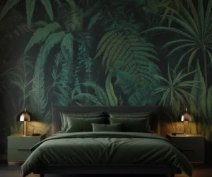 Use Botanical Wallpaper With a Black Background 1024x800