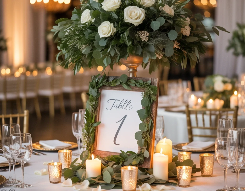 Use Creative Table Numbers