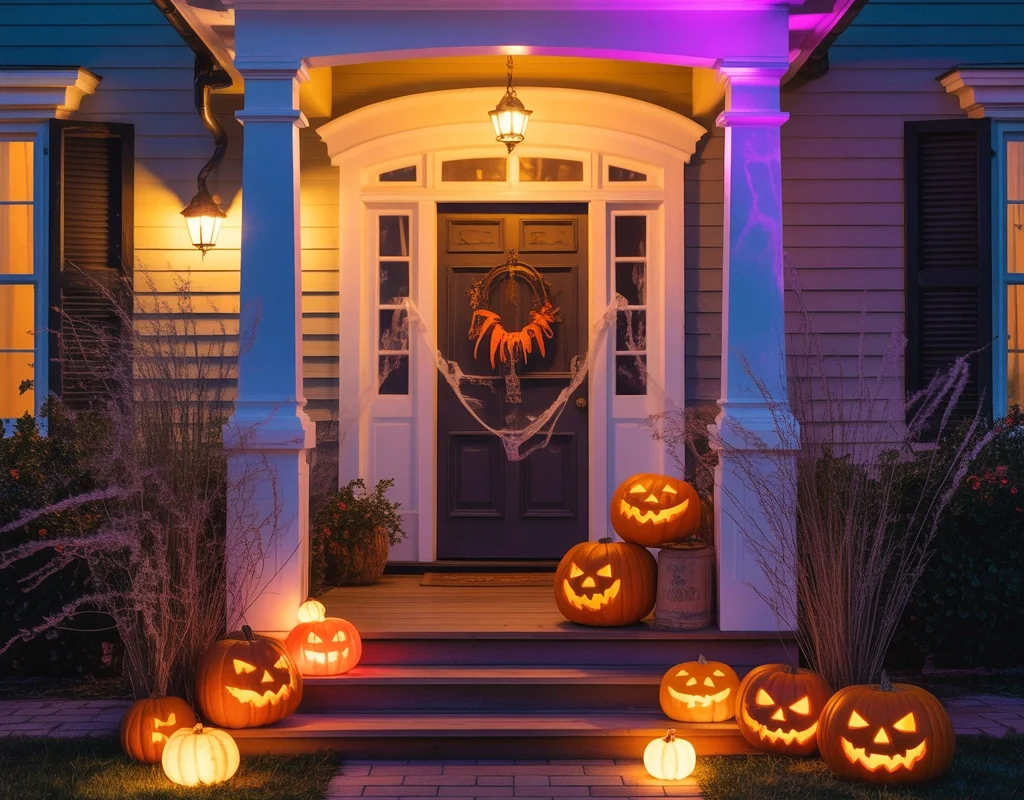 Use Creepy Lighting for a Dramatic Halloween Effect