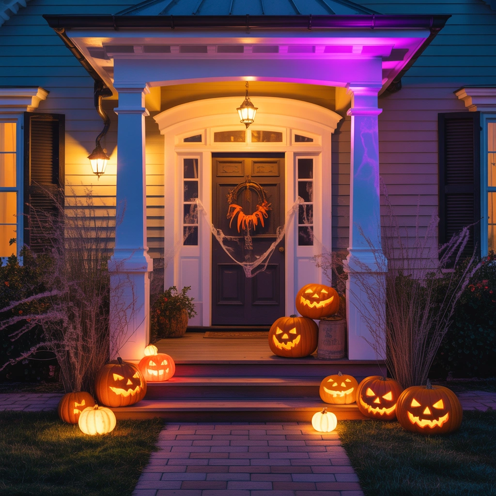 Use Creepy Lighting for a Dramatic Halloween Effect