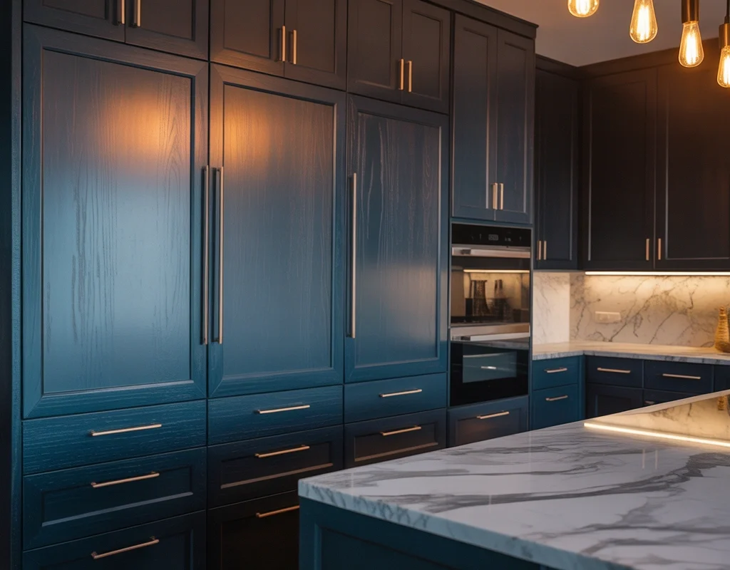 Use Dark Kitchen Cabinets for a Dramatic Statement