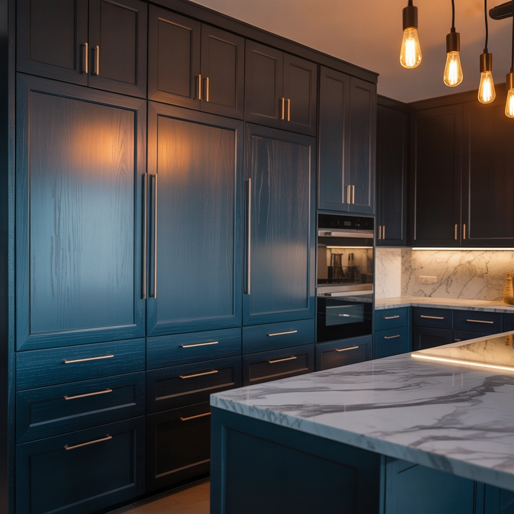 Use Dark Kitchen Cabinets for a Dramatic Statement