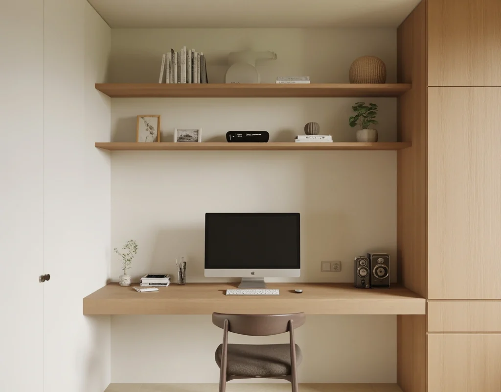 Use Floating Furniture for a Minimalist Office