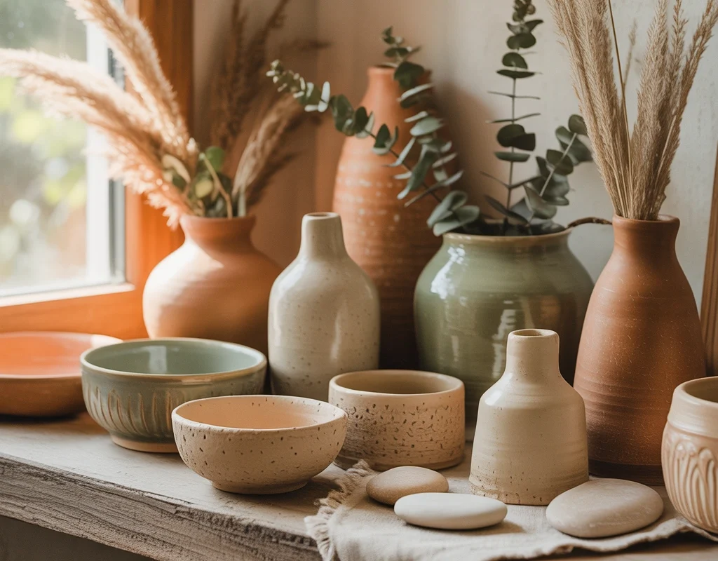 Use Handmade Pottery and Ceramic Decor