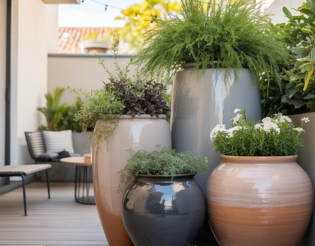 Use Large Pots Instead of Many Small Ones
