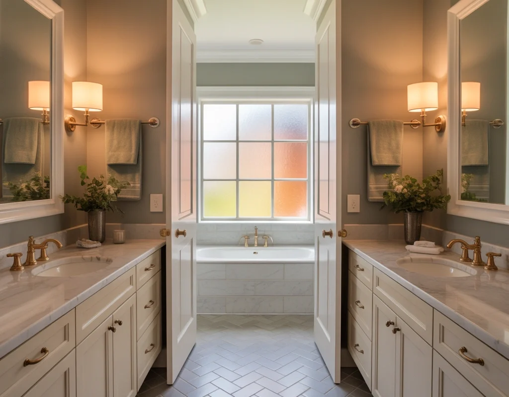 Use Matching Design Elements Between Both Bedroom Entrances