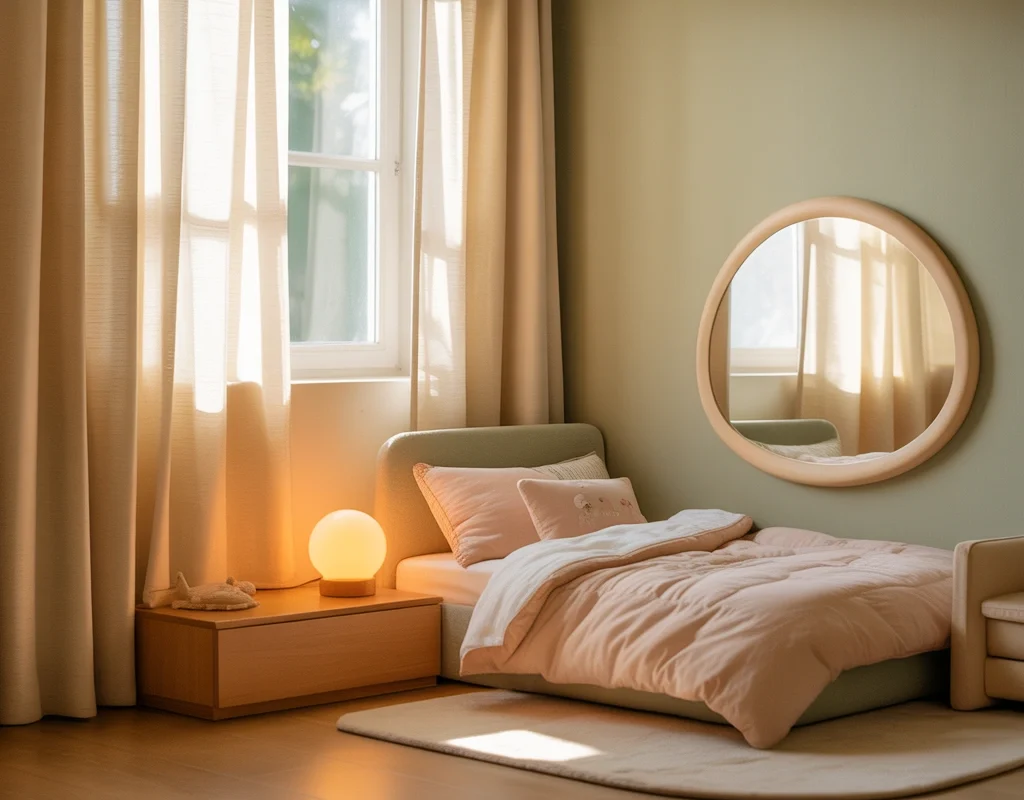 Use Mirrors and Lighting Tricks to Make a Small Toddler Room Feel Bigger