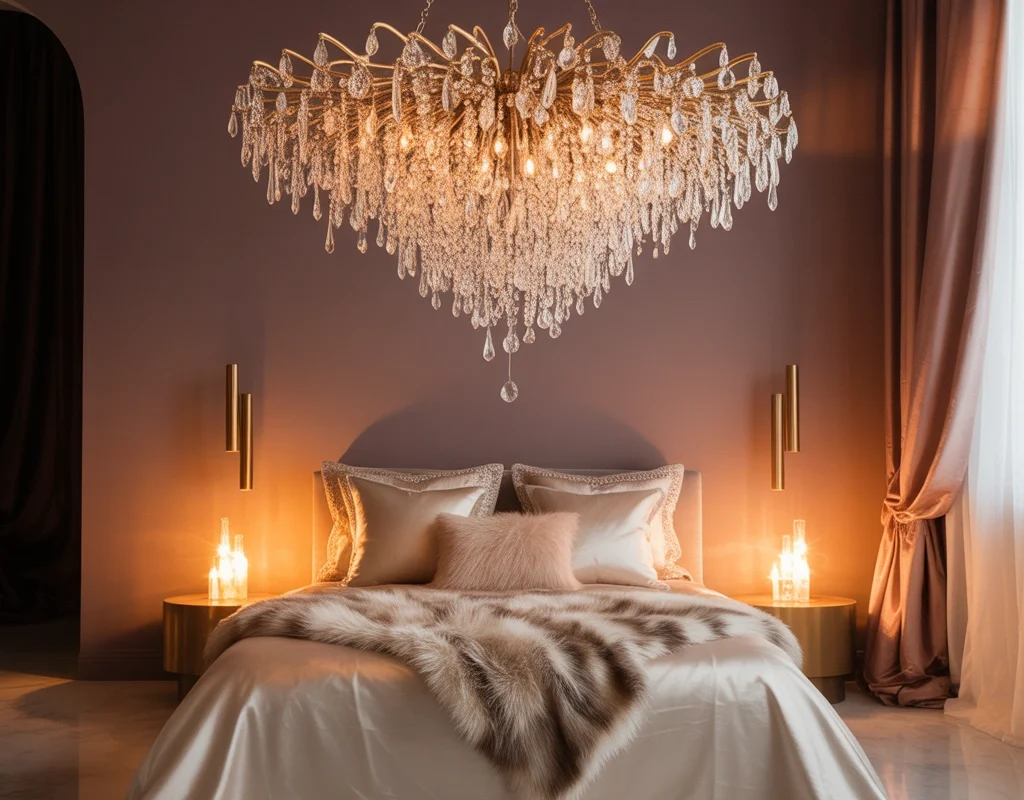 Use Statement Lighting as Bedroom Jewelry