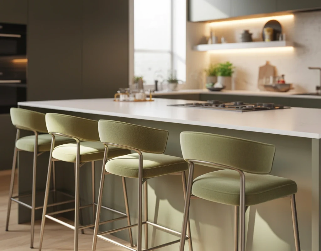 Use Stylish Bar Stools as Decoration