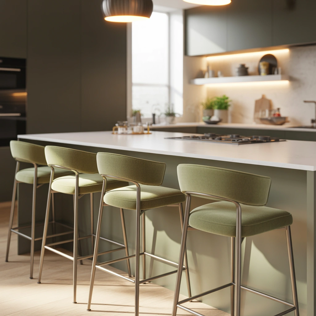 Use Stylish Bar Stools as Decoration