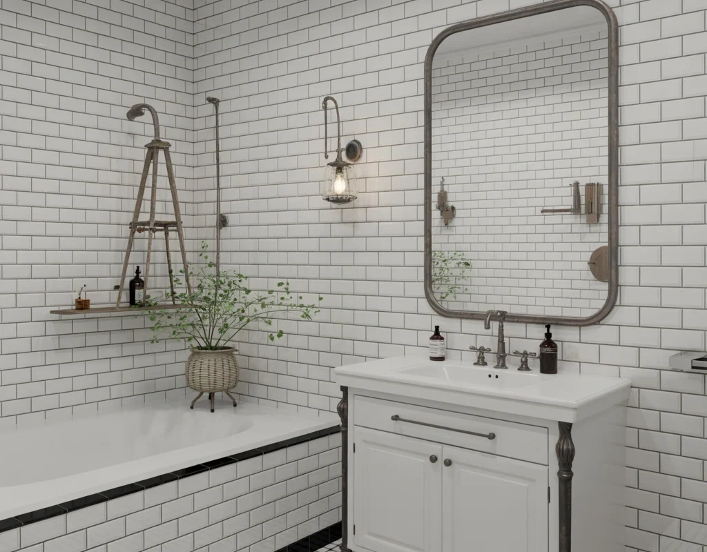 Use Subway Tiles for a Classic and Timeless Bathroom Style