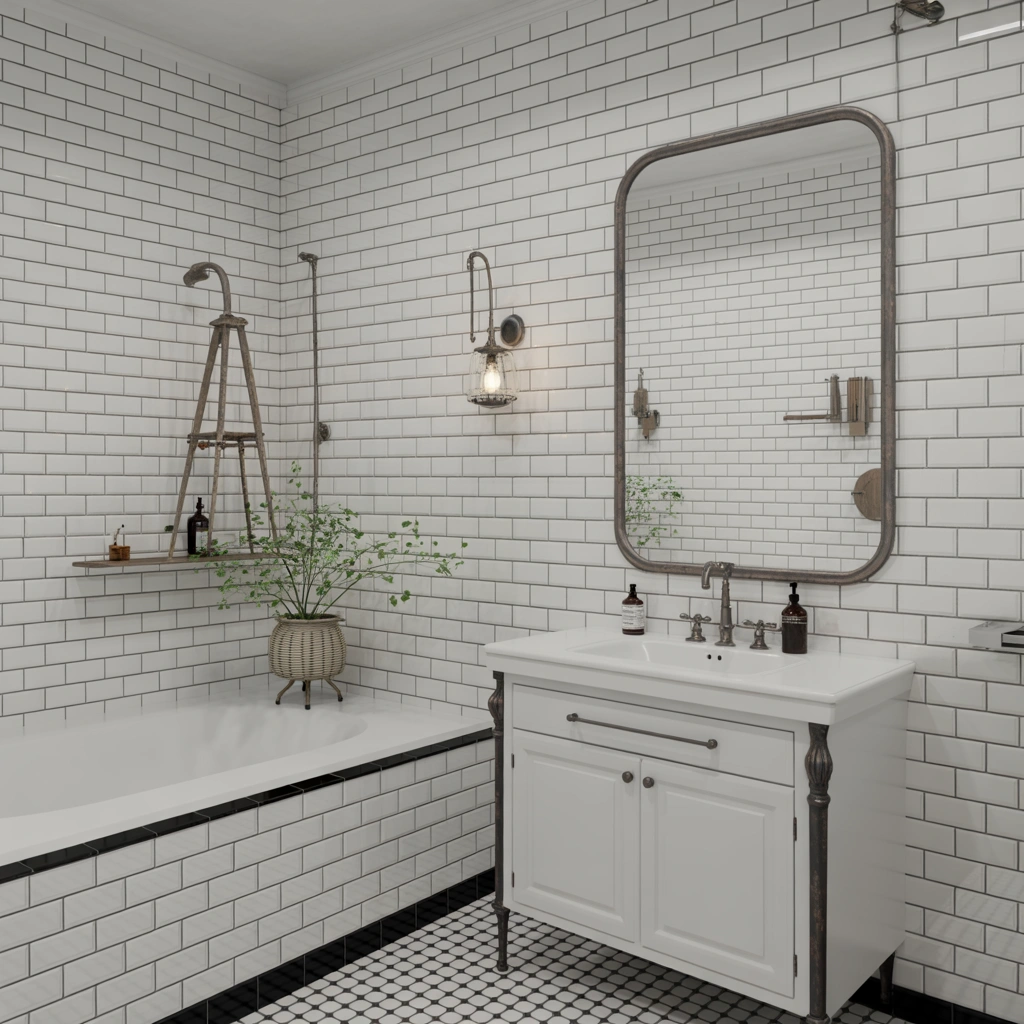 Use Subway Tiles for a Classic and Timeless Bathroom Style