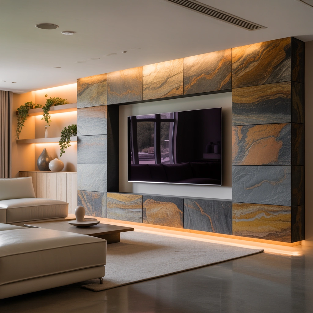 Use Textured Stone or Concrete Panels