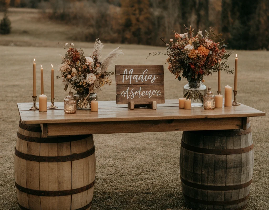 Use Wooden and Rustic Elements