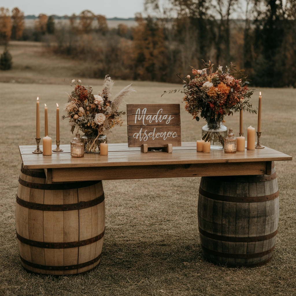 Use Wooden and Rustic Elements