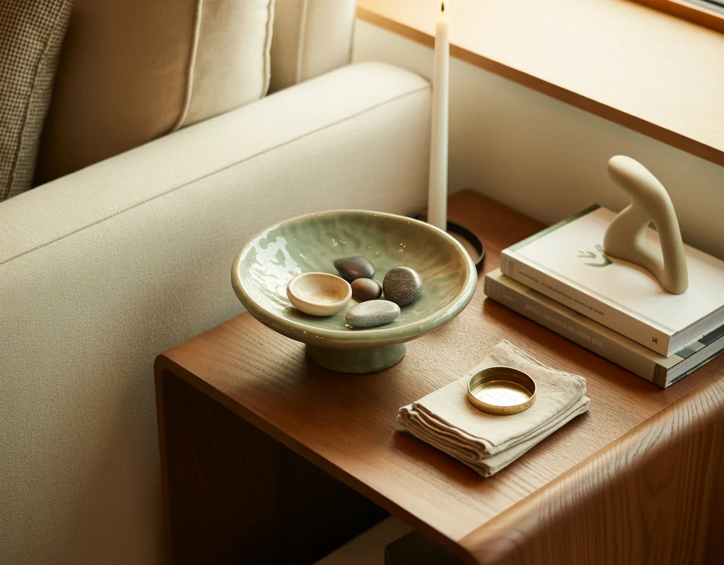 Use a Decorative Bowl for Small Essentials