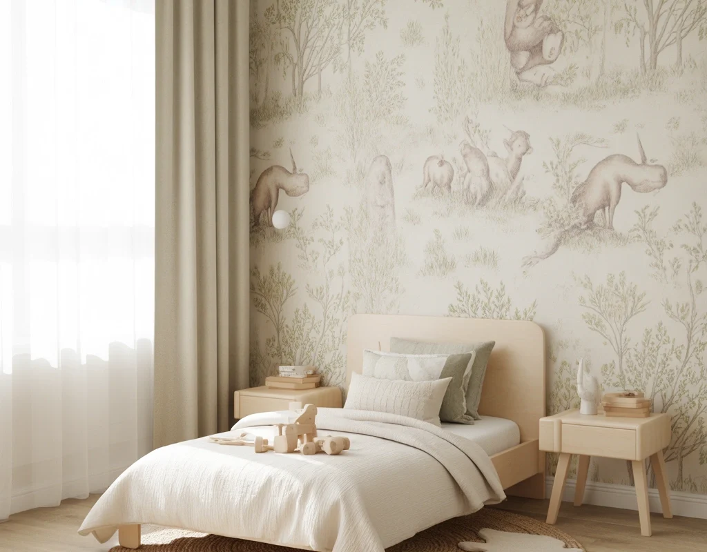 Use a Statement Wallpaper Without Overwhelming the Room