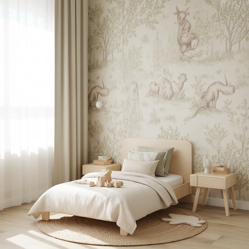 Use a Statement Wallpaper Without Overwhelming the Room