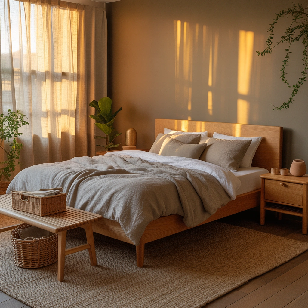 Warm Up Grey Decor With Natural Wood