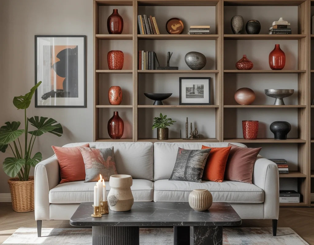 Add Colourful Decorative Accessories