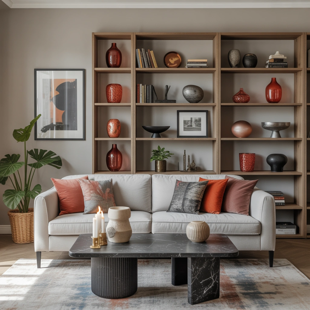 Add Colourful Decorative Accessories