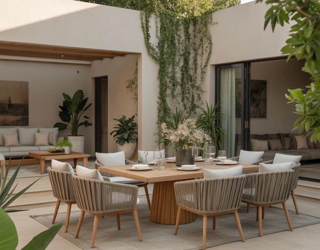 Add Comfortable Outdoor Cushions and Stylish Seating Accessories