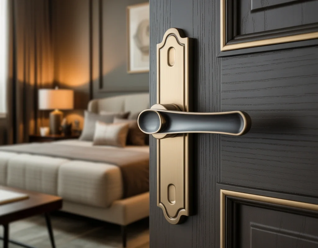 Add Decorative Door Handles and Hardware for a Luxury Touch