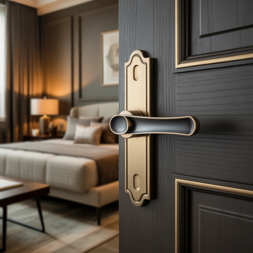 Add Decorative Door Handles and Hardware for a Luxury Touch