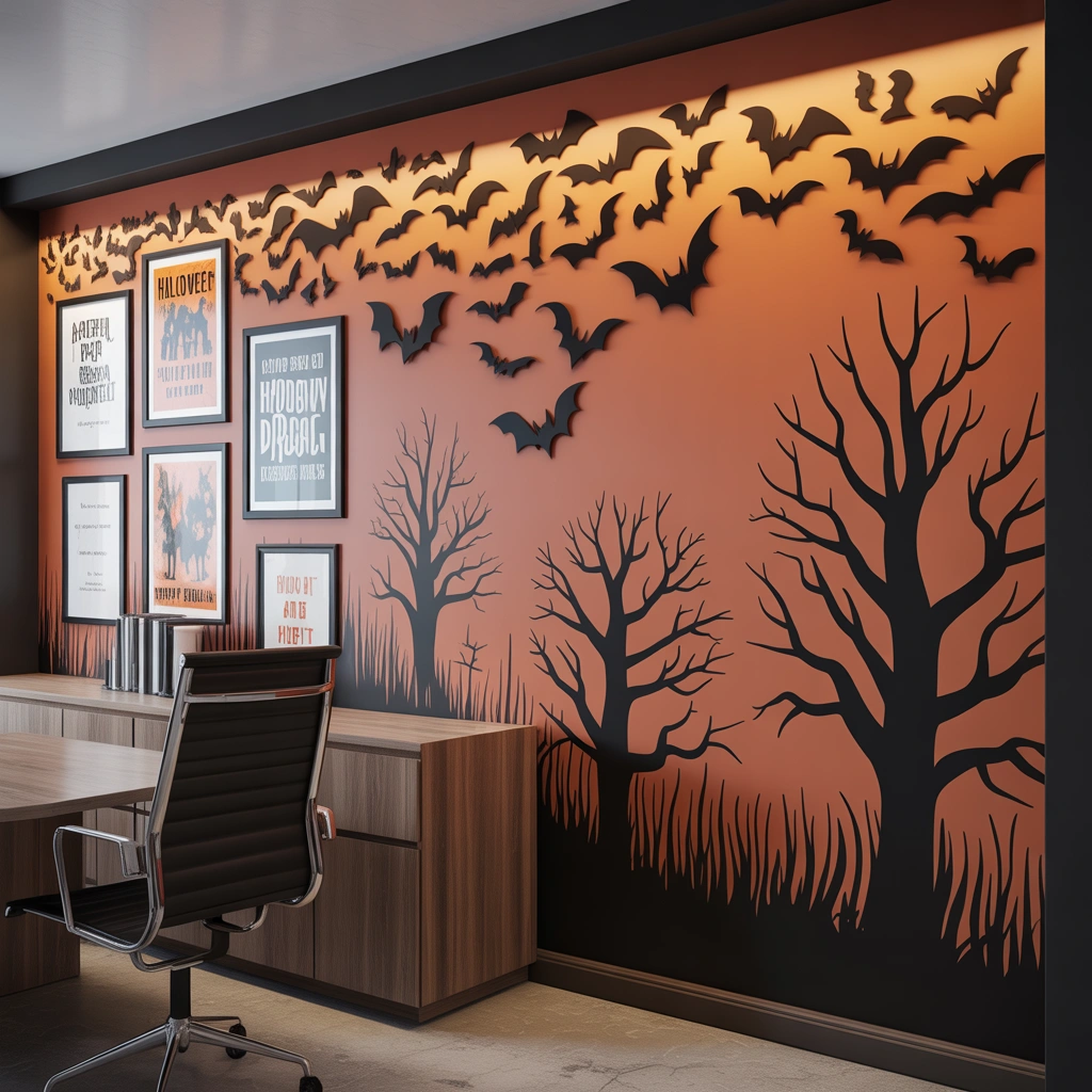 Add Halloween Wall Decorations
