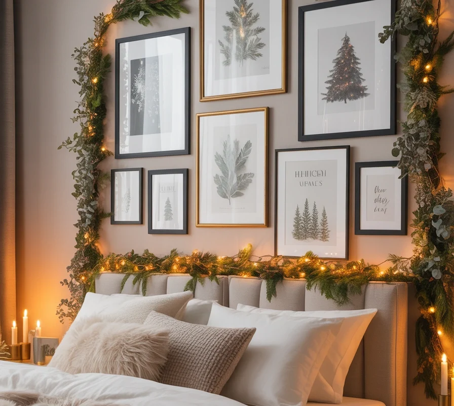 Add Holiday Inspired Wall Art and Decorative Frames