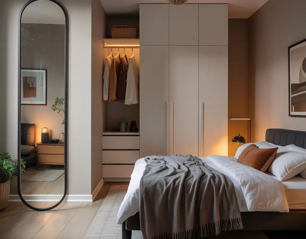 Add Mirrors to Create the Illusion of More Space