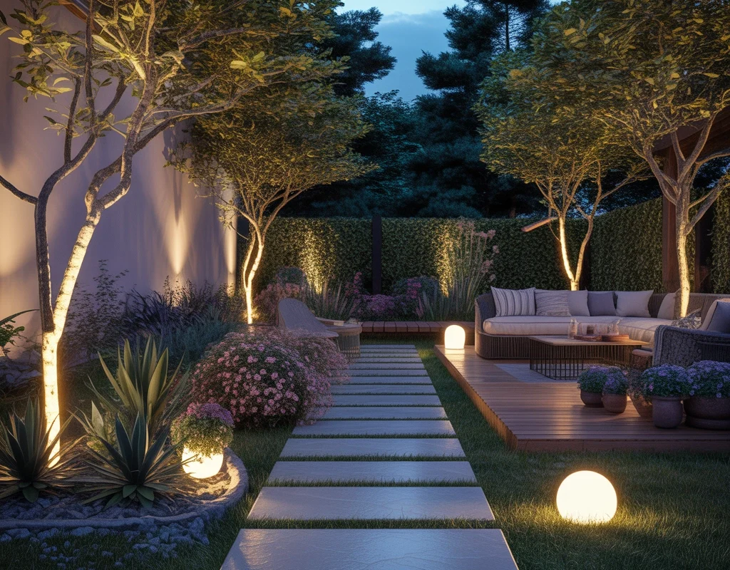 Add Outdoor Plant Lighting for a Magical Garden Atmosphere