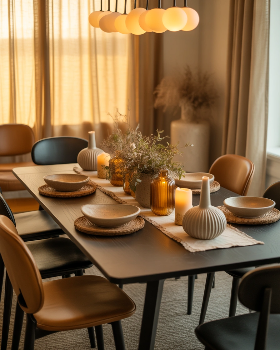 Add Personal Touches with Custom Dining Table Decor