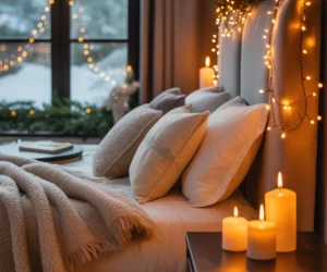Add Warm Fairy Lights for a Magical Holiday Glow