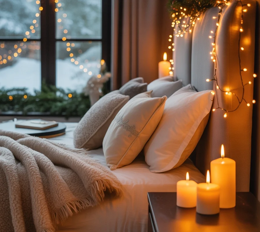 Add Warm Fairy Lights for a Magical Holiday Glow