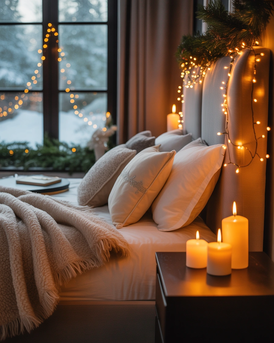 Add Warm Fairy Lights for a Magical Holiday Glow