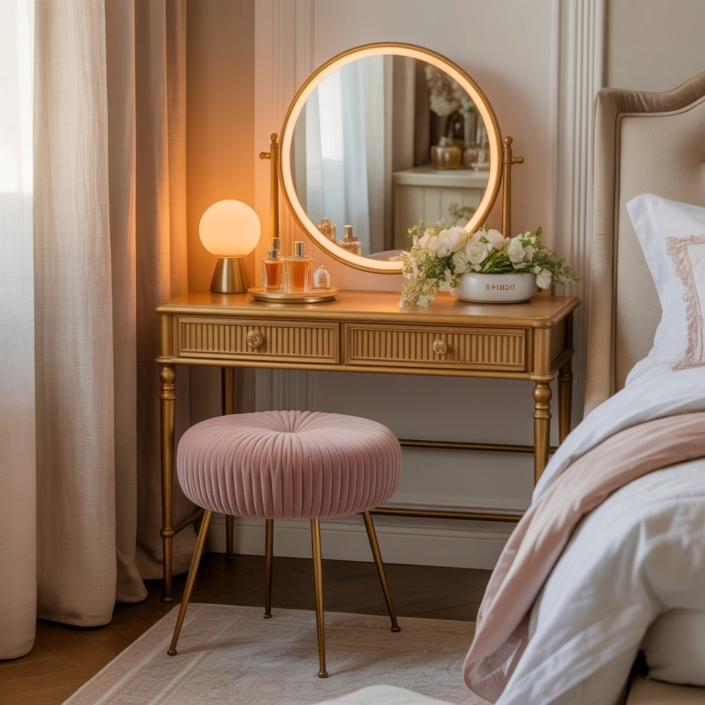 Add a Comfortable and Stylish Dressing Stool or Chair