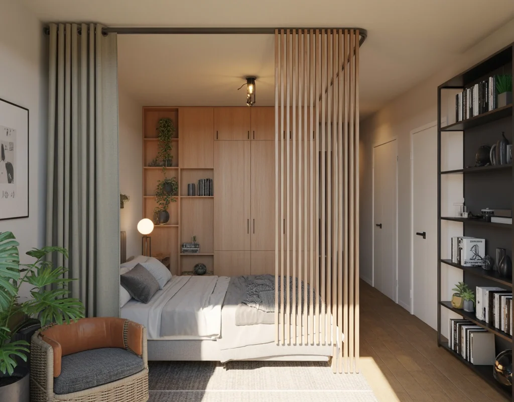 Add a Room Divider for Privacy and Style