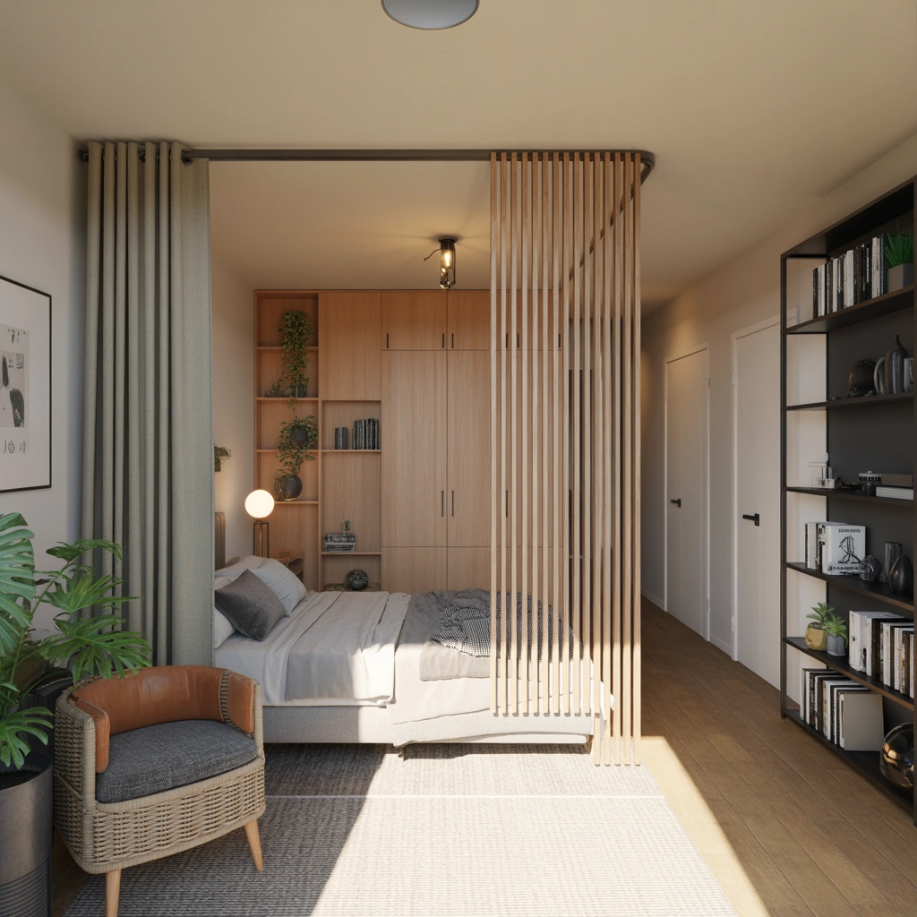 Add a Room Divider for Privacy and Style