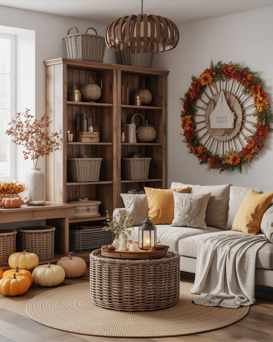 Add a Rustic Thanksgiving Touch With Wood and Farmhouse Elements