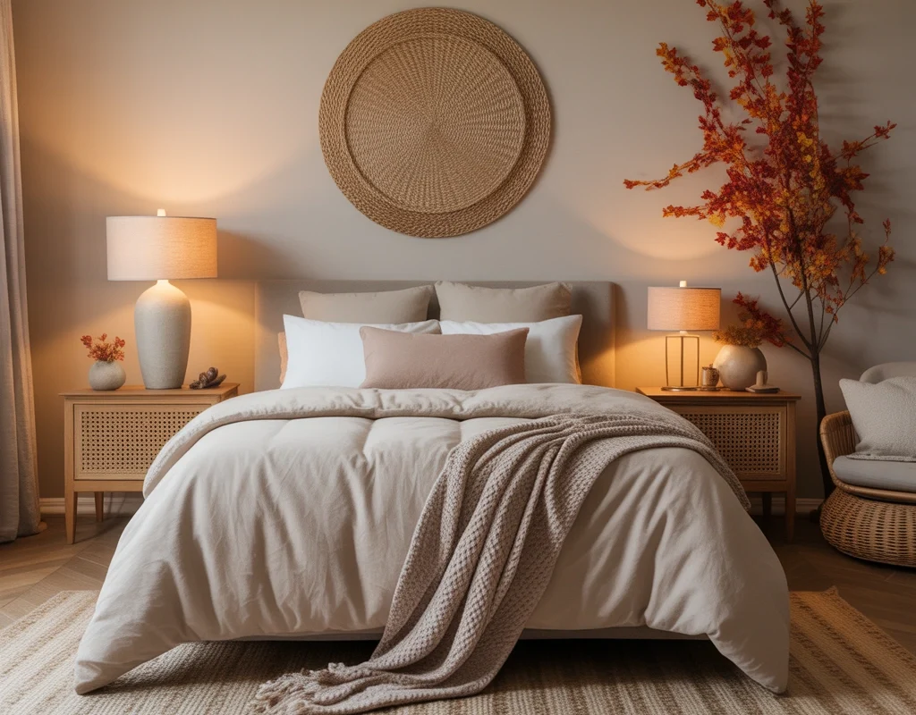 Add a Soft Fall Area Rug for Warmth and Comfort