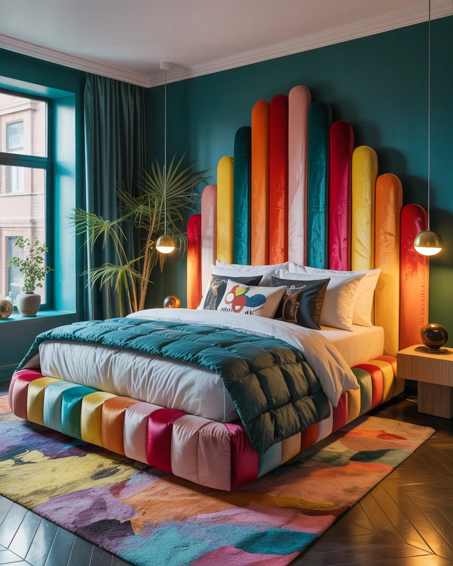 Add a Statement Bed That Becomes the Main Attraction