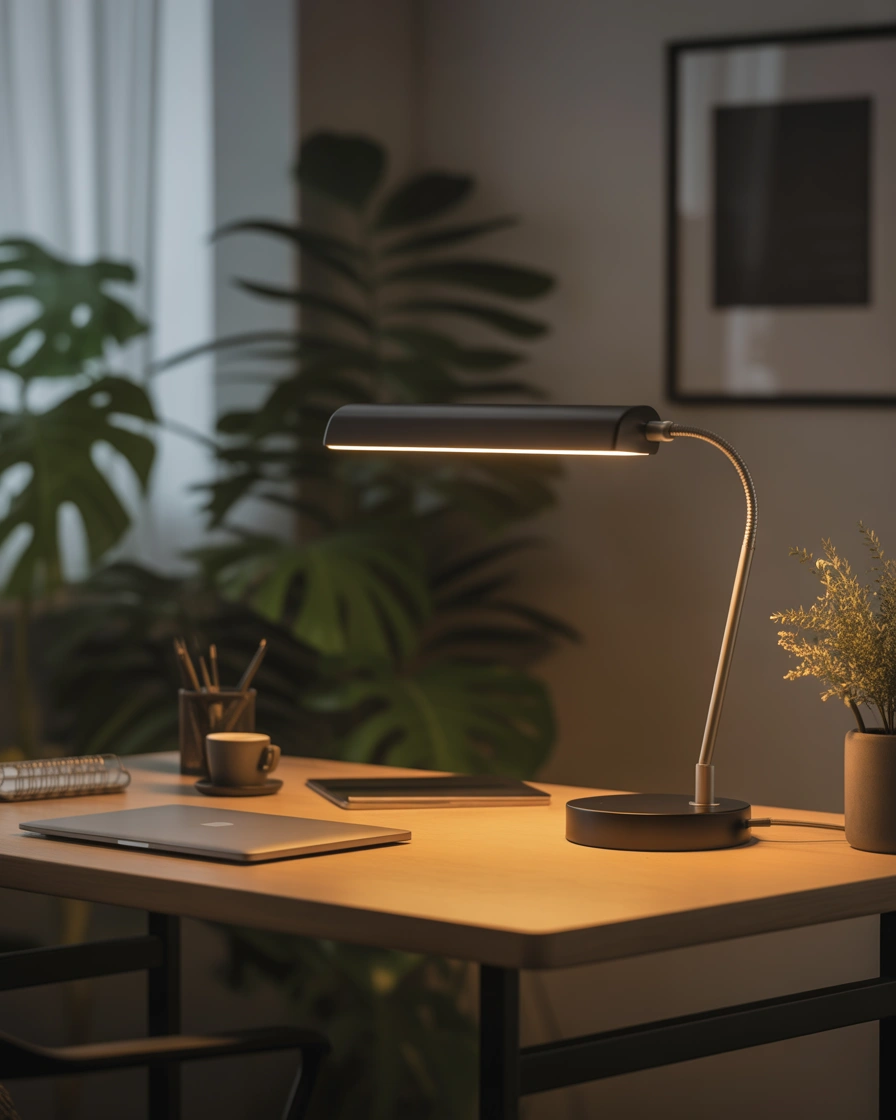 Add a Stylish Desk Lamp for Focused Task Lighting