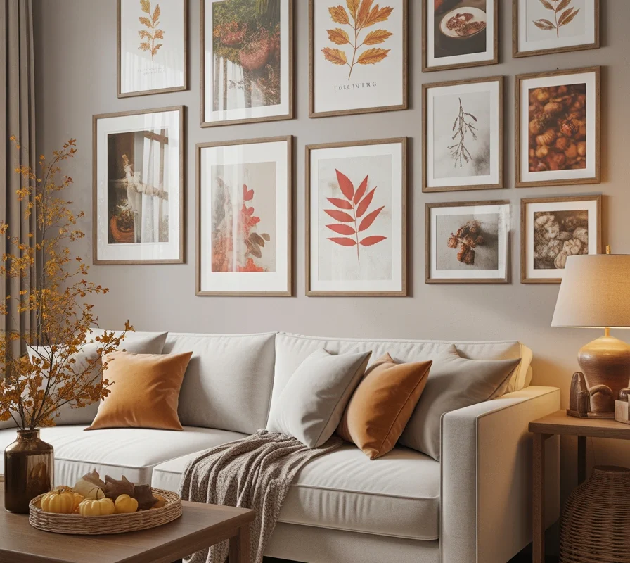 Add a Thanksgiving Gallery Wall With Seasonal Artwork