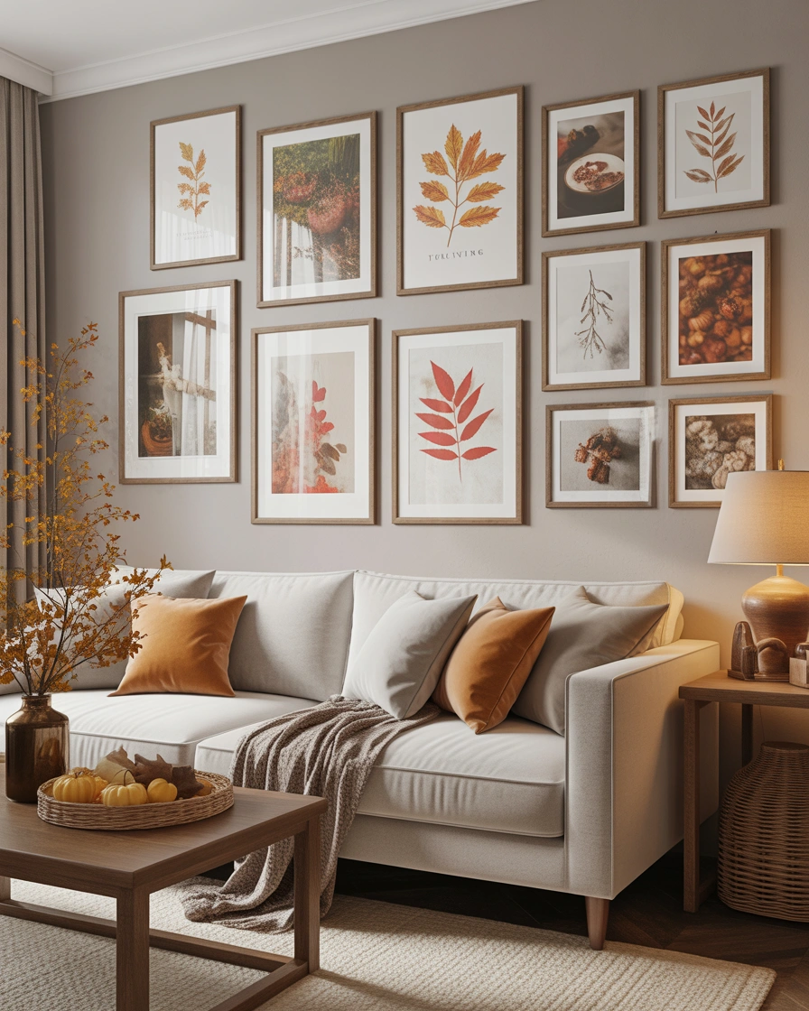 Add a Thanksgiving Gallery Wall With Seasonal Artwork