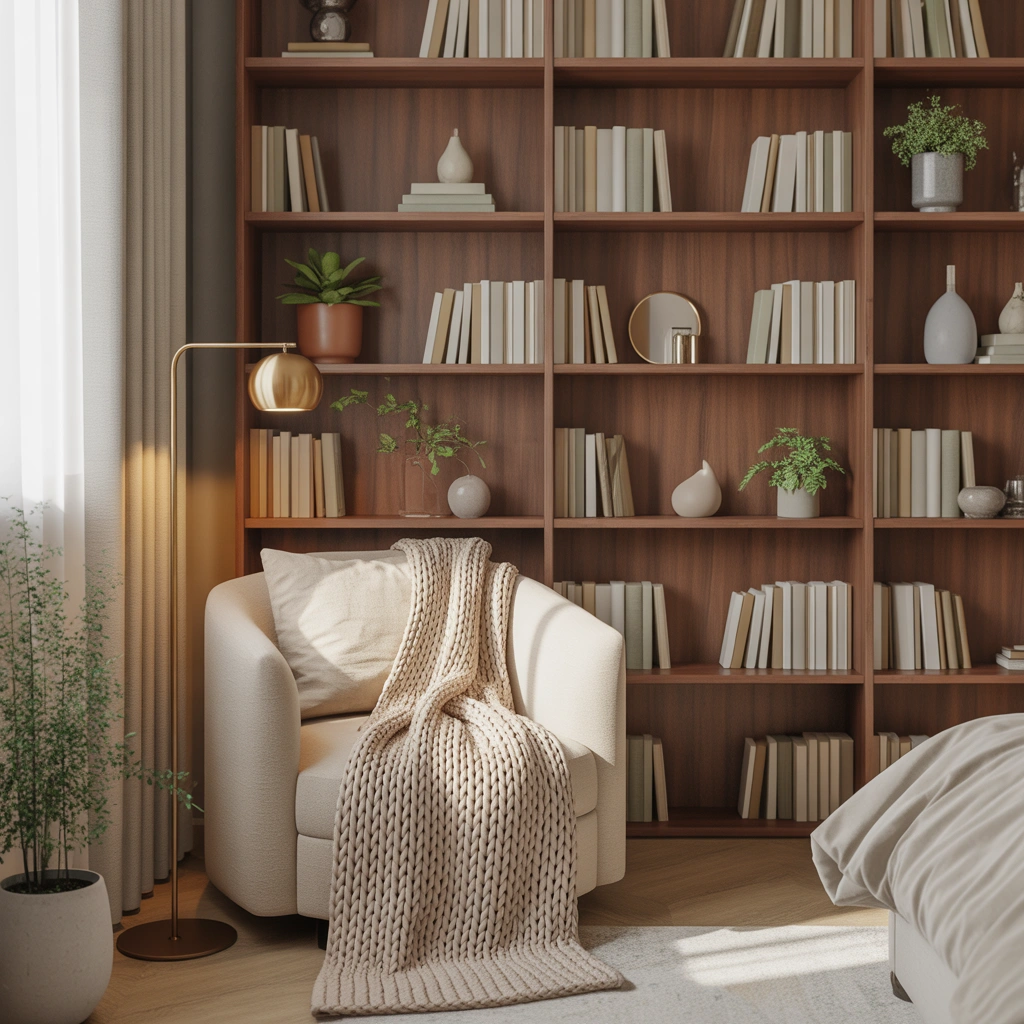 Bookshelf Decor for a Cozy Reading Corner