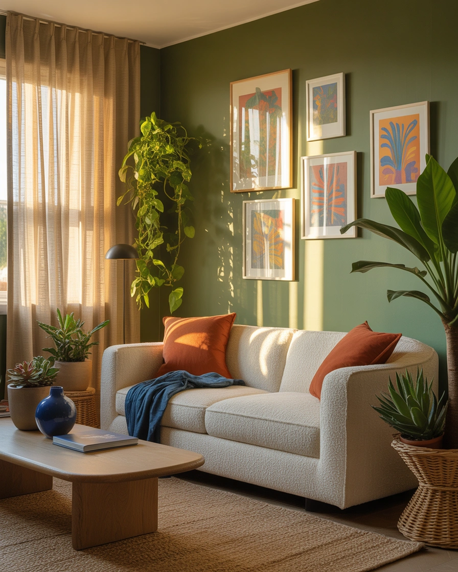 Bring Nature Inspired Colors Into Your Living Room