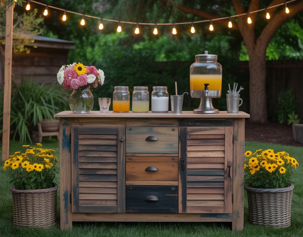 Build a DIY Outdoor Beverage Station