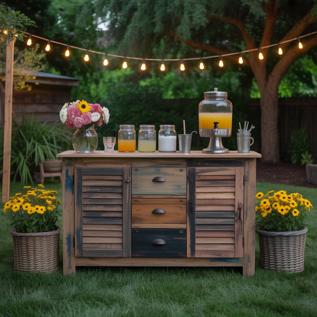 Build a DIY Outdoor Beverage Station